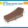thumbnail image 4 of DUCKCOVERS® Ultimate Waterproof Outdoor Chaise Lounge Chair Cover, 4 of 14