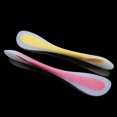 thumbnail image 4 of VONKY Dual Head Silicone Spatula Heat-Resistant Non Stick Cake Cream Butter Spatulas Scraper Brush Spoon Random Color, 4 of 9