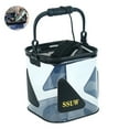 thumbnail image 3 of EVA Fishing Bag 12L Transparent Fishing Bucket Strong Live Fish Box Large Capacity Fishing Container Fishing Storage Pack for Fishing Hiking Camping, 3 of 9