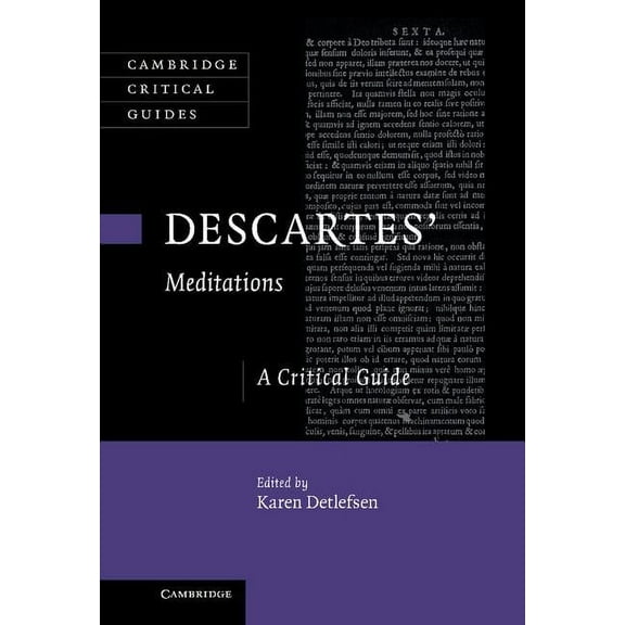 Cambridge Critical Guides Descartes' Meditations: A Critical Guide, (Hardcover)