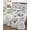 Beige Blue, variant on Twin XL Quilt Bedding Set, Ocean Coastal Reversible Summer Quilt 3 Pieces, Ocean Nautical Coral Shells Wooden Grain Lightweight Bedspreads Coverlets with 2 Pillow Shams for All Seasons