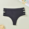 thumbnail image 2 of XuJwPNcy Women's Plus Size Underwear Cut out Side High Waist Panties Stretchy Breathable Soft Comfy Briefs, 2 of 7