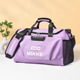thumbnail image 4 of Bolsa de fitness impermeable con compartimento para zapatos Mochila deportiva para viajes Natación, 4 of 7