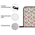 thumbnail image 4 of Naloa Flower Oven Mitts and Pot Holders 4 pcs Set, Cooking Baking Grilling Kitchen Oven Glove for Cooking, 4 of 6