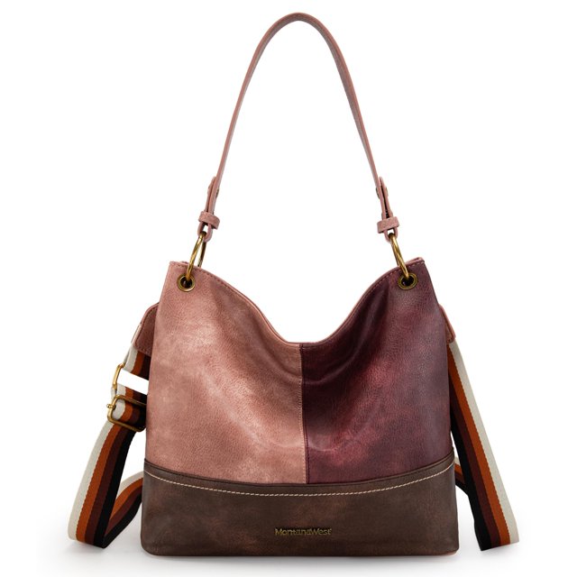 Bolso Hobo Montana West MWC-047FPK de piel grande para mujer