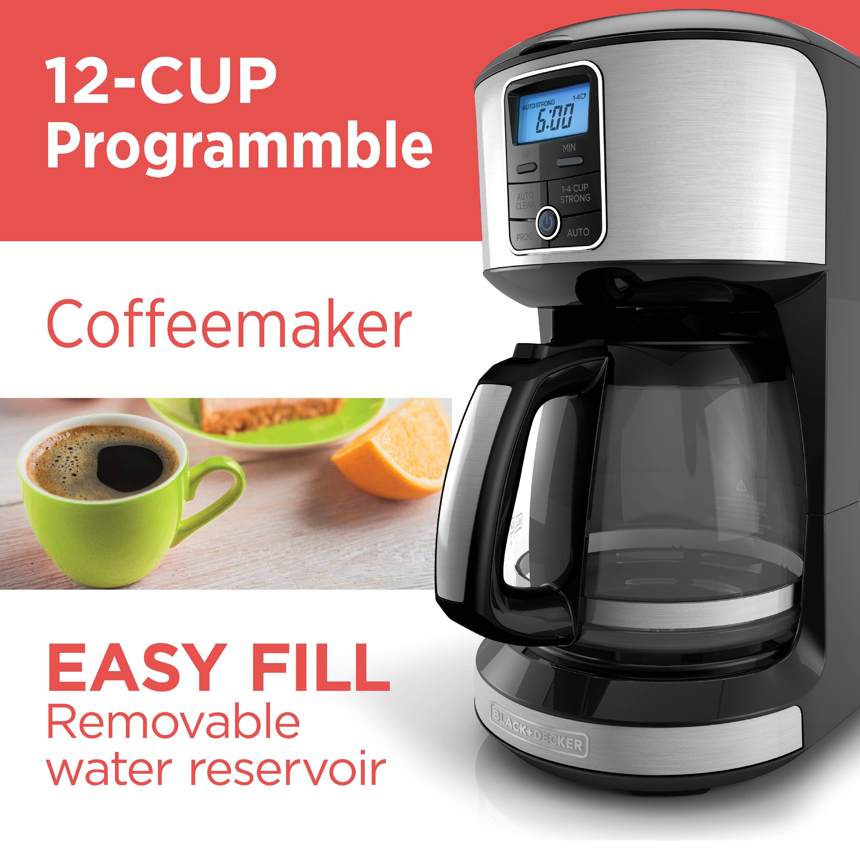 BLACK+DECKER 12-Cup* Automatic 