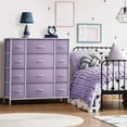 thumbnail image 2 of Sorbus Kids Teens Boys and Girls Closet Drawer Organizers, Purple, 2 of 8