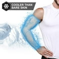 thumbnail image 2 of 2 pares de mangas de brazo de refrigeración con protección solar UV para hombres y mujeres, cubierta de brazo UPF 50 Xemadio LRWJ448-5, 2 of 4