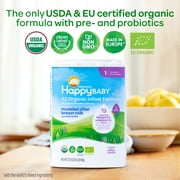 Happy Baby Stage 1 A2 Powder Baby Formula, 0-12 Months, 22.9 oz Canister