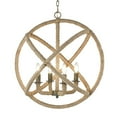 thumbnail image 3 of Marina 4-Light Chandelier in Burnished Chestnut, 3 of 5