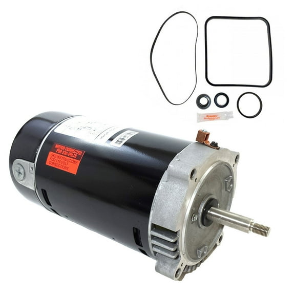 Puri Tech Replacement Motor Kit for Hayward Super Pump .75HP SP2605X7 AO Smith UST1072 w/ GO-KIT-3