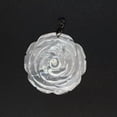 thumbnail image 2 of RSAMD Rose Flower Mother of Pearl Shell Necklace Charm Pendant Crystal Healing Jewelry-1PC, 2 of 6