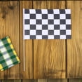 thumbnail image 2 of DEEPCRAFF Multi-Color Racing Checkered Flags on Wooden Sticks, Lightweight and Fade-Resistant Decorative Flags for Events, 2 of 6
