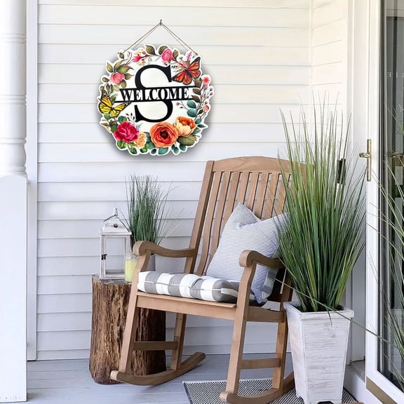 Unbranded Garden Welcome Sign Iron Sign