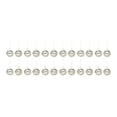 thumbnail image 4 of Melrose 12ct "Peace" and "Noel" Wreath Christmas Disc Ornaments 4.25", 4 of 4