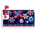 thumbnail image 6 of USA Patriotic Windmill Celebrate America Mailbox Cover with Magnetic Strip July 4th Mailbox Wraps Post Letter Box Cover Standard Size 21" X 18" for Garden Outdoor Yard Decor, 6 of 6