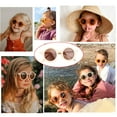 thumbnail image 4 of Gafas Zulema Montura Redonda UV400 Al Aire Libre Niño Niña Amarillo, 4 of 8