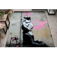 thumbnail image 2 of Banksy Angel Boy Rug, Banksy Graffiti Rugs, Graffiti Rug, Hallway Rug, Boy Prayer Rug, Thin Rug, Gift For Her, Printed Rug, Thin Rug, 3.9'x5.9' - 120x180 cm, 2 of 8