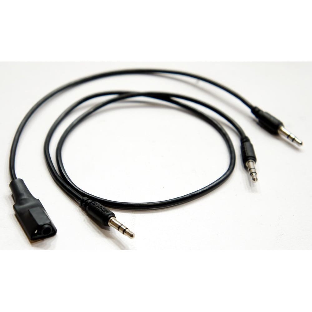 Kicker 3.5mm Headphone Jack Extension Cable & Dash Mount Female AUX