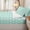 Aqua Ivory, variant on Homewish Pastel Lavender Polka Dot Zipper Queen Comforter Set with Fitted Sheet and 2 Pillowcases,White Round Dot Sweet Zipper Bedding Set For Girls,Reversible,4-Piece
