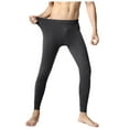 thumbnail image 3 of Mepaouo Men's Long Johns Thermal Underwear Fleece Lined Base Layer Bottoms for Cold Weather(Gray,2XL), 3 of 8