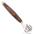 thumbnail image 2 of Raspador de pies JM herramienta de limpieza acero inoxidable mango de madera, 2 of 5