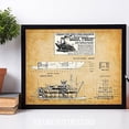 thumbnail image 6 of Disneyland Mark Twain Steamboat Art Print - 11x14 Unframed Patent Print - Great Room Decor or Gift for Disney Fans, 6 of 6