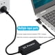 thumbnail image 2 of 3X Adaptador de Carga de Alimentación Macho con Entrada PD CC Hembra de 65 W A USB Tipo C para Teléfonos, Tabletas y Portátiles (Negro 7406 B), 2 of 7