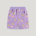 thumbnail image 2 of Utoimkio Toddler Baby Boy Girls Elastic Waist Pull On Cotton Shorts Casual Loose Drawstring Athletic Shorts Summer Clothes Size 2-7T, 2 of 6