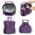 thumbnail image 2 of Halloween Witchy Elements Pattern Drawstring Lunch Bag Women - Drawstring Lunch Bag Insulated for Work Office - Stain-Resistant Large Lunchbags for Women with Multi-Pockets, 2 of 6