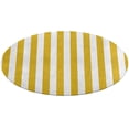 thumbnail image 5 of Aesthetic Golden Yellow And White Vertical Round Carpet Circle Rug Outdoor Patio Area Rug Washable Large Area Rugs Hallway Room Decor Fitness Mats, 5 of 8