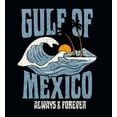 thumbnail image 2 of Gulf of Mexico Always & Forever Youth Navy Blue Long Sleee Hoodie-Medium, 2 of 6