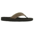 thumbnail image 2 of COBIAN Adult Male Floater 2 Flip Flop Sandals, Color: Mocha, Size: 9 (FLT18-203-09), 2 of 3