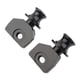 thumbnail image 4 of 2 unidades de soporte de ajuste de cadena de aluminio para motocicleta, tornillo, basculante, carrete deslizante para Negro, 4 of 7