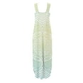 thumbnail image 4 of Birdeem Robe Longue Décontractée pour Femme à Col en V Sans Manches Imprimée, Coupe Ample, Style Camisole, Longue Robe+poche, 4 of 5