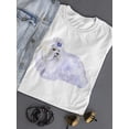 thumbnail image 3 of Maltese Breed Dog T-Shirt Women -Image by Shutterstock, Female x-Large, 3 of 4