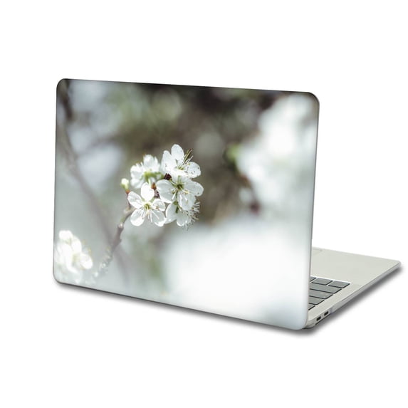 KSK KAISHEK Hard Case Shell Cover Only Compatible Newest MacBook Air 13 inch with Retina Display Touch ID USB Type-C Model: A2337 m1/A2179/A1932 (Flower 0450)