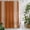 Rust, Cream, variant on Sage Green Striped Shower Curtain - Water Repellent Fabric Shower Curtains Washable, Farmhouse White Stripes Aesthetics Decorative Polyester Cloth Bathroom Curtains Modern Bath Decor 36"x72"