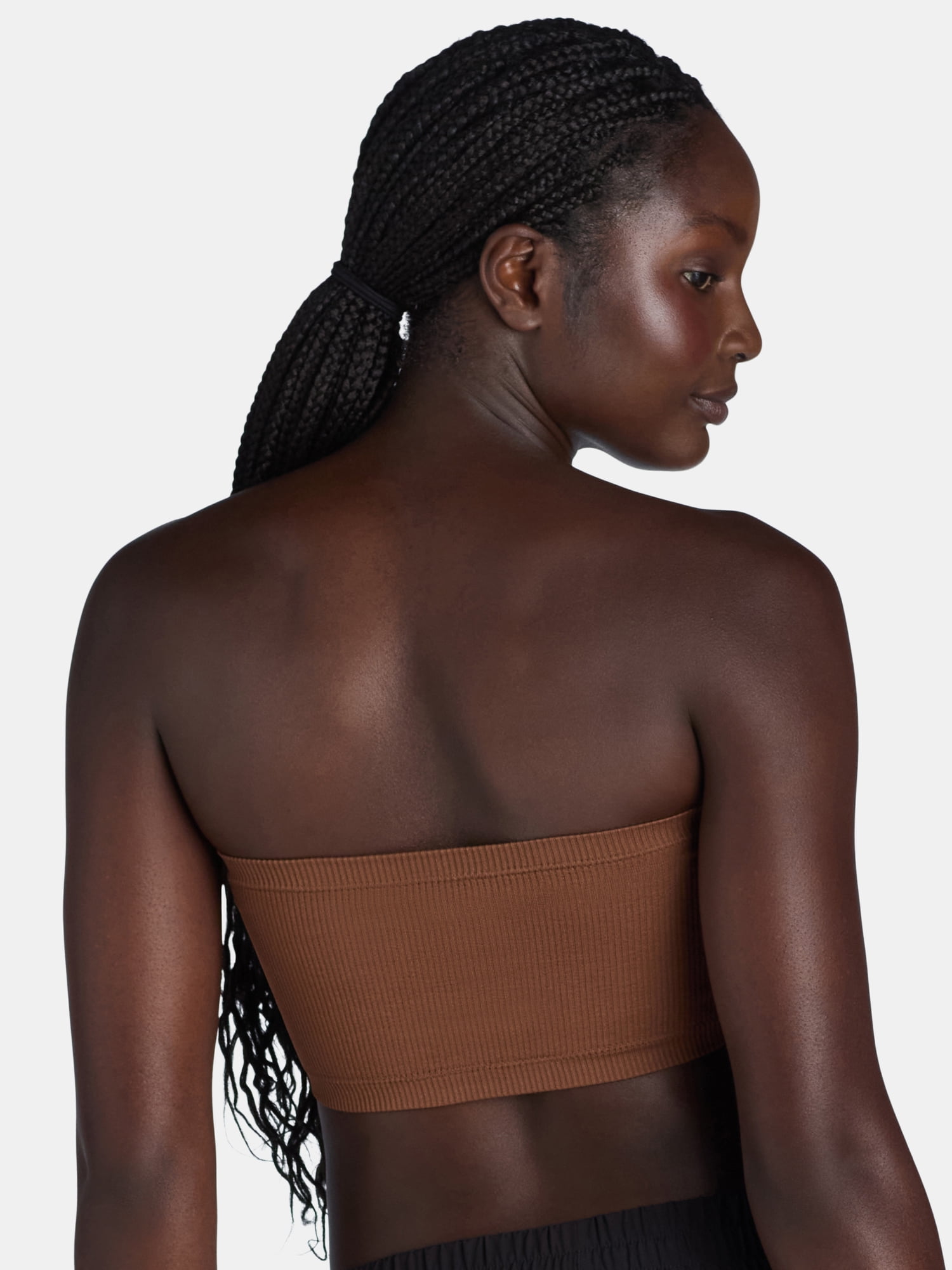 No Boundaries Seamless Bandeau Bra, Women's and Women's Plus, Sizes XS-3XL