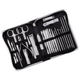 thumbnail image 1 of Juego de Manicura Profesional, Juego de Cortaúñas con Estuche de Almacenamiento, Herramienta de Aseo, Tijeras de Uñas, Juego de Aseo para Niñas - Negro Baoblaze Cortauñas, 1 of 4