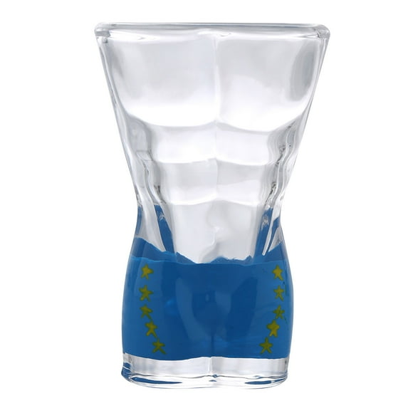 Juego de Vasos de Cerveza Bikini, Diseño Sexy con Forma de Cuerpo, Opciones de Color Rojo y Azul, Perfectos para Fiestas de Cumpleaños y Bodas, Ideales para Bares En Casa, Juego de 2 Piezas,