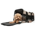 thumbnail image 3 of Pet Life Airline Approved Flightmax Small Collapsible Pet Carrier, Black, 15 lb Limit, 3 of 4