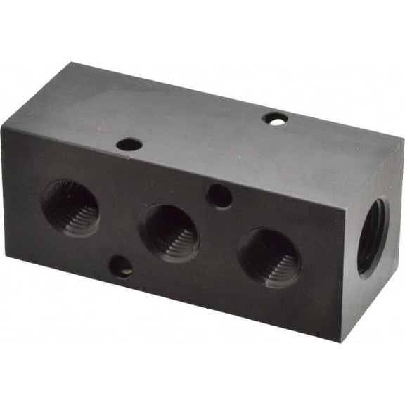 Made in USA 3/8" Inlet, 1/4" Outlet Manifold