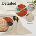 thumbnail image 3 of Throw Pillow Covers, Soft Breathable Pillow Cases with Invisible Zipper for Sleeping, Standard Pillowcases for Couch Bed Sofa Chair 20x26 Inches, 3 of 9