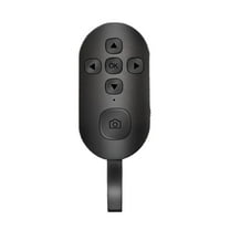 Remote Page Turner Bluetooth Remote Photo and Video Controller for Mobile Phones, Tablets, and E-books Rechargeable Black
