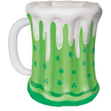 18" St. Patrick's Day Beer Mug Inflatable Cooler
