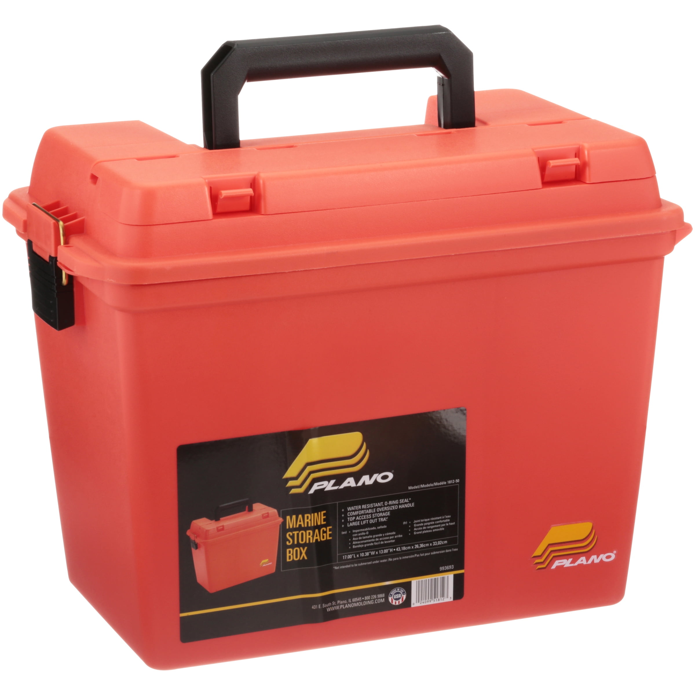 Water-resistant Plano Large Emergency and Marine Box 