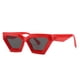 thumbnail image 1 of Gafas de sol personalizadas con forma de diamante, gafas de sol estilo ojo de gato con montura gruesa, hechas de PC y HD, 1 of 6