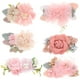 thumbnail image 1 of 6 piezas Flower Hair Bows Baby Alligator Clips Barrettes para el cabello Accesorios para el cabello, 1 of 6