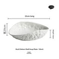 thumbnail image 1 of 2024 New Arrival Light Luxury Retro Style Ceramic Soup Plate with Luxurious Marble Pattern, Large 14-inch Size for Home & Hotel Use, Durable Heat-Resistant Tableware for Serving Soups, Stews & Main, 1 of 6
